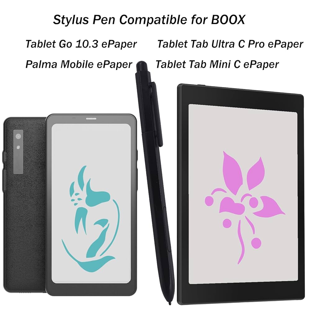電子書籍リーダー本体 BOOX Tab Mini C + Magnetic Pen2 Pro BOOX Pen2 Pro | Magnetic Stylus with an Eraser – The